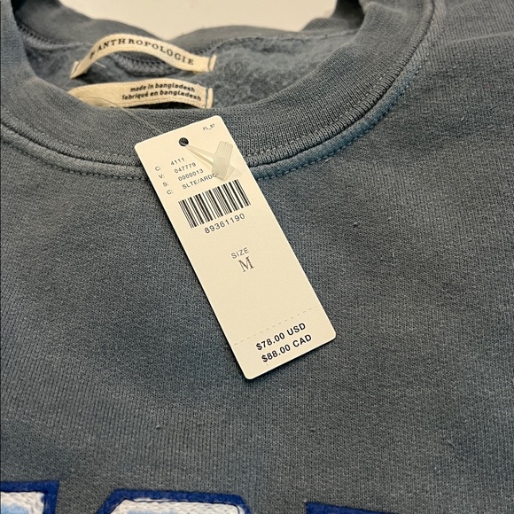 NWT Anthropologie Amour Sweatshirt - Picture 5 of 5